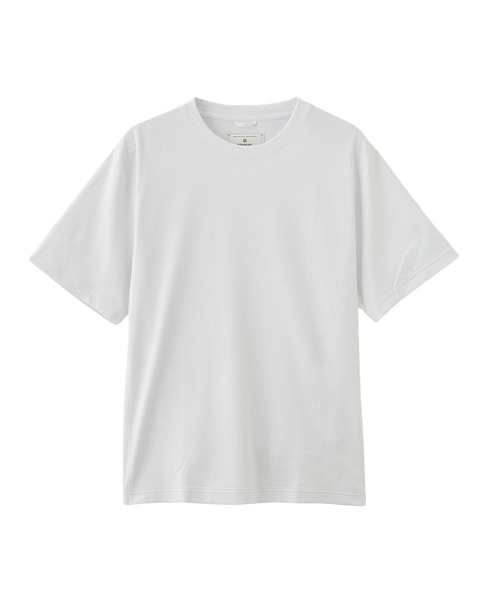 REIGNING CHAMP(レイニングチャンプ)の「REIGNING CHAMP SOLOTEX MESH TIEBREAK SHIRT RC-1456(Tシャツ/カットソー・メンズ・ブラック/グレー/ホワイト・M/L)」の2枚目の写真