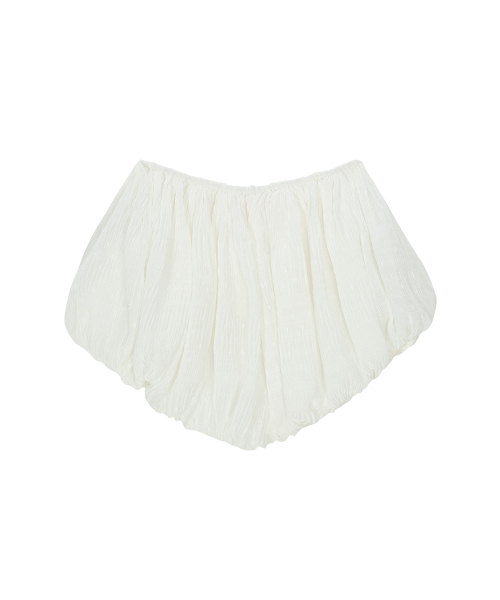 HIGHTIDEFRANKIE(ハイタイドフランキー)の「Pleated Balloon Shorts White(その他パンツ・レディース・ホワイト・FREE)」の11枚目の写真