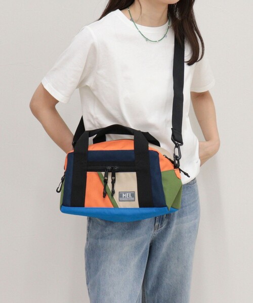 fredy emue（フレディエミュ）の「【MEI/メイ】BASIC DUFFLE BAG M（ショルダーバッグ・レディース・ブラック/オレンジ系その他・FREE）」の11枚目の写真