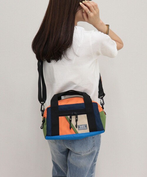 fredy emue（フレディエミュ）の「【MEI/メイ】BASIC DUFFLE BAG M（ショルダーバッグ・レディース・ブラック/オレンジ系その他・FREE）」の10枚目の写真