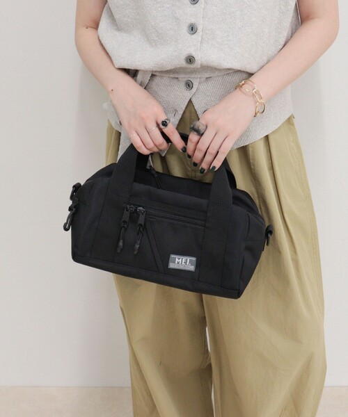 fredy emue（フレディエミュ）の「【MEI/メイ】BASIC DUFFLE BAG M（ショルダーバッグ・レディース・ブラック/オレンジ系その他・FREE）」の9枚目の写真