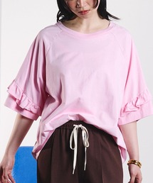 ROSE BUD | mici/BACK RAFFLE TEE(Tシャツ/カットソー)