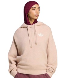 adidas ESSENTIALS KNIT HOODIE / アディダス エッセンシャルズ ニット フーディー