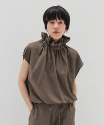 gingham check 2way off shoulder blouse(ギンガムチェック2WAYオフショルダーブラウス)