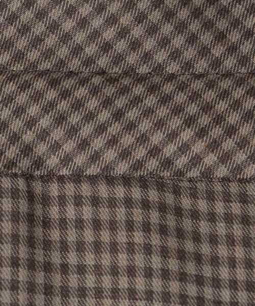 DRESSLAVE(ドレスレイブ)の「gingham check 2way off shoulder blouse(ギンガムチェック2WAYオフショルダーブラウス)(シャツ/ブラウス・レディース・ブラウン/グレー・38)」の21枚目の写真