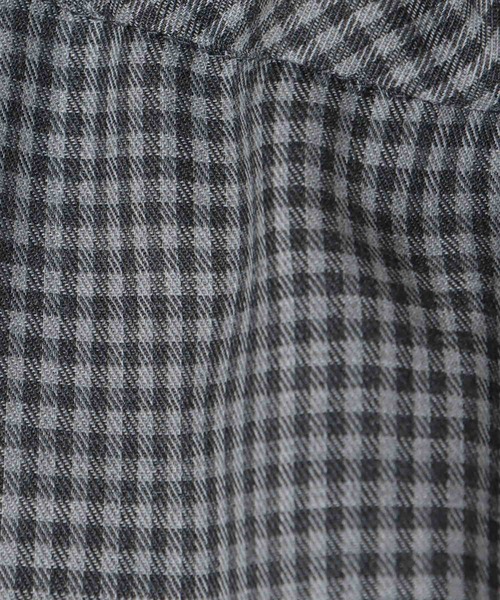 DRESSLAVE(ドレスレイブ)の「gingham check 2way off shoulder blouse(ギンガムチェック2WAYオフショルダーブラウス)(シャツ/ブラウス・レディース・ブラウン/グレー・38)」の22枚目の写真