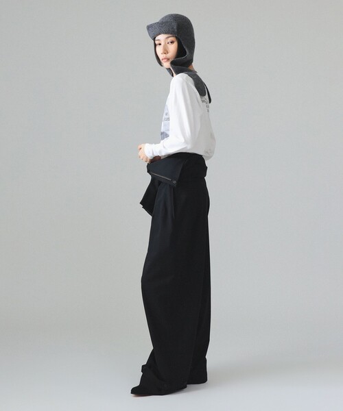 HEAR MY NAME(ヒアマイネーム)の「【別注】HEAR MY NAME × maturely / プリント ロング スリーブ(Tシャツ/カットソー・レディース・ホワイト/ブラック・0/1)」の8枚目の写真