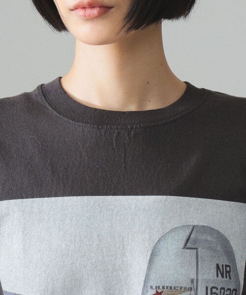 HEAR MY NAME(ヒアマイネーム)の「【別注】HEAR MY NAME × maturely / プリント ロング スリーブ(Tシャツ/カットソー・レディース・ホワイト/ブラック・0/1)」の14枚目の写真