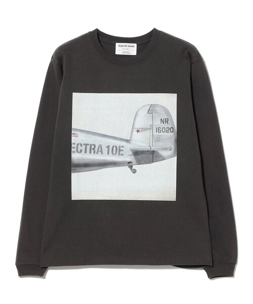 HEAR MY NAME(ヒアマイネーム)の「【別注】HEAR MY NAME × maturely / プリント ロング スリーブ(Tシャツ/カットソー・レディース・ホワイト/ブラック・0/1)」の19枚目の写真