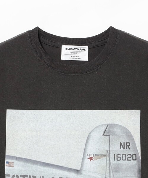HEAR MY NAME(ヒアマイネーム)の「【別注】HEAR MY NAME × maturely / プリント ロング スリーブ(Tシャツ/カットソー・レディース・ホワイト/ブラック・0/1)」の20枚目の写真
