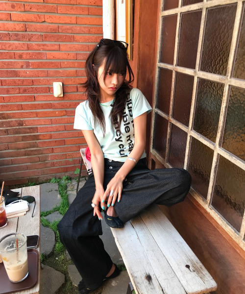 FANCY CLUB(ファンシークラブ)の「ベイウォッチクロップTシャツ(ミント)F26QB103(Tシャツ/カットソー・レディース・その他・ONE)」の3枚目の写真