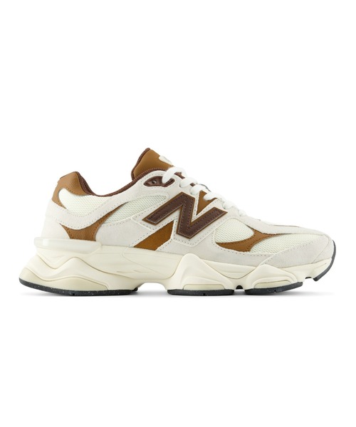 NEW BALANCE(ニューバランス)の「90/60(スニーカー・メンズ・ホワイト×ブラウン・28.0cm/28.5cm/29.0cm/30.0cm/25.5cm/26.5cm/26.0cm/27.5cm/27.0cm/22.5cm/23.0cm/23.5cm/24.0cm/25.0cm/24.5cm)」の2枚目の写真