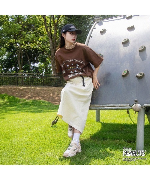 Reebok(リーボック)の「ピーナッツフロントビーグルスカウトキャップ / PEANUTS BEAGLE SCOUTS CAP(キャップ・メンズ・ブラック・FREE)」の4枚目の写真