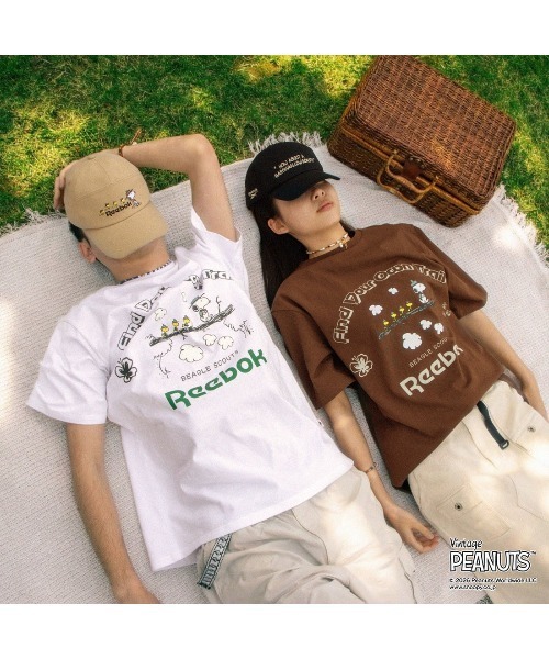 Reebok(リーボック)の「ピーナッツフロントビーグルスカウトキャップ / PEANUTS BEAGLE SCOUTS CAP(キャップ・メンズ・ブラック・FREE)」の10枚目の写真