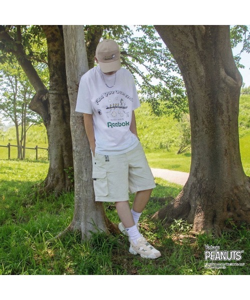Reebok(リーボック)の「ピーナッツフロントビーグルスカウトキャップ / PEANUTS BEAGLE SCOUTS CAP(キャップ・メンズ・ブラック・FREE)」の8枚目の写真