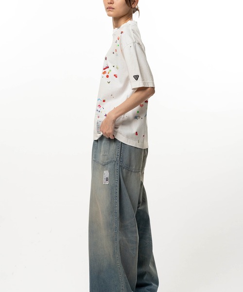 Maison MIHARA YASUHIRO(メゾンミハラヤスヒロ)の「Kids Sticker Printed T-shirt(Tシャツ/カットソー・レディース・ブラック/ホワイト・38/40/36)」の8枚目の写真
