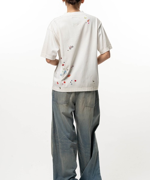Maison MIHARA YASUHIRO(メゾンミハラヤスヒロ)の「Kids Sticker Printed T-shirt(Tシャツ/カットソー・レディース・ブラック/ホワイト・38/40/36)」の10枚目の写真