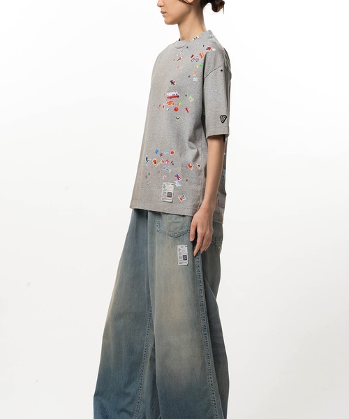 Maison MIHARA YASUHIRO(メゾンミハラヤスヒロ)の「Kids Sticker Printed T-shirt(Tシャツ/カットソー・レディース・ブラック/ホワイト・38/40/36)」の20枚目の写真