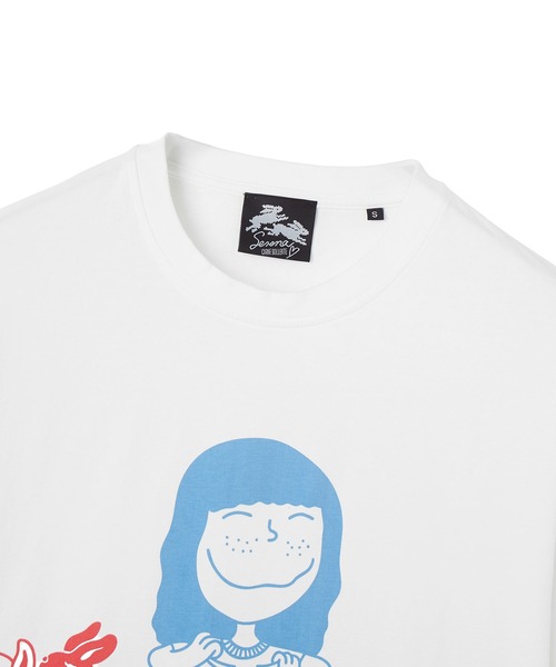 Carne Bollente(カルネボレンテ)の「carne bollente BISOU BISOU(Tシャツ/カットソー・レディース・ホワイト・S)」の7枚目の写真