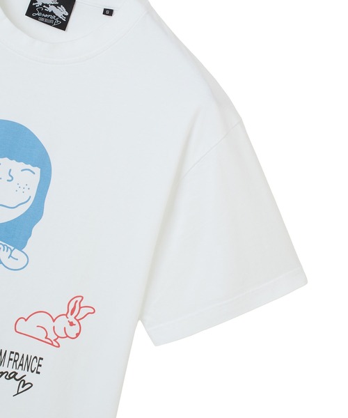 Carne Bollente(カルネボレンテ)の「carne bollente BISOU BISOU(Tシャツ/カットソー・レディース・ホワイト・S)」の5枚目の写真