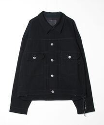 WATER REPELLENT DENIM TRUCKER JACKET