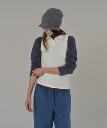 Winter Turtle Sleeveless T_Ivory