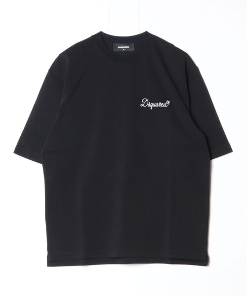 DSQUARED2(ディースクエアード)の「Loose Fit Dsquared2 Signature/0262(Tシャツ/カットソー・メンズ・ブラック・S/L)」の1枚目の写真