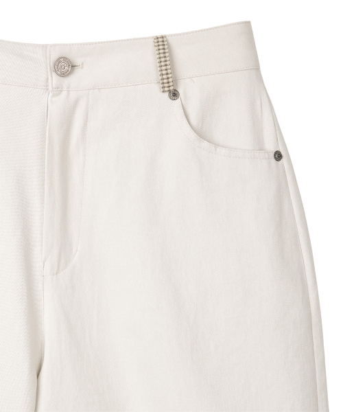 DANDEL（ダンデル）の「DD check balloon bermuda pants (CREAM)（その他パンツ・レディース・その他・1/2）」の4枚目の写真
