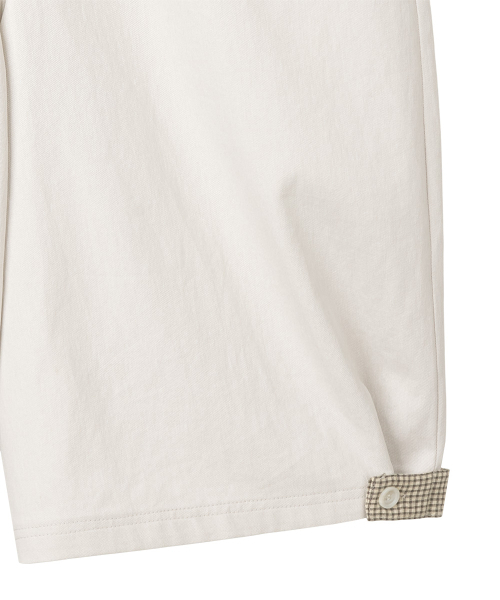 DANDEL（ダンデル）の「DD check balloon bermuda pants (CREAM)（その他パンツ・レディース・その他・1/2）」の6枚目の写真