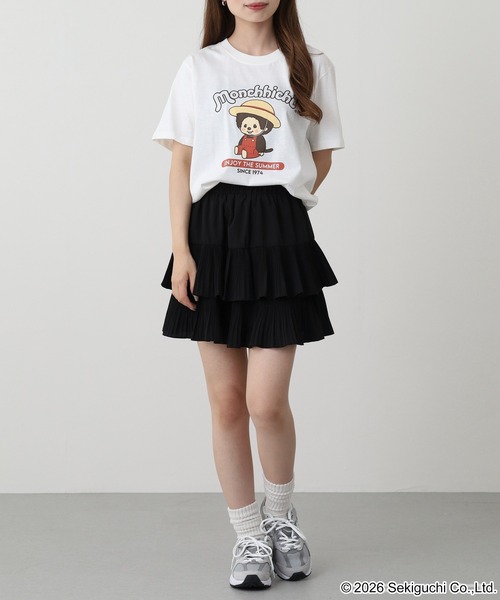 FUNALIVE(ファンアライブ)の「モンチッチ 夏柄 プリント 半袖Tシャツ(Tシャツ/カットソー・メンズ・ブラック/グレイッシュブルー/オフホワイト・L/LL/M)」の22枚目の写真