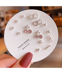 CERCA（チェルカ）の「【Bls】【ZA】【Bling Leads】アソートピアスSET（ピアス（両耳用））」