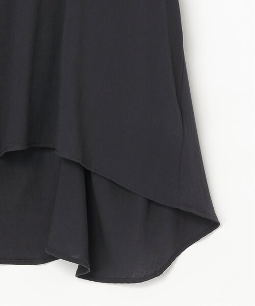 notch.（ノッチ）の「【セットアップ対応】麻混バックツイストチュニック（シャツ/ブラウス・レディース・ネイビー/ベージュ・M）」の10枚目の写真