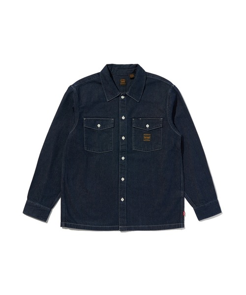 Levi's(リーバイス)の「Levi's/リーバイス WORKWEAR ワーカーシャツ(シャツ/ブラウス・メンズ・ダークインディゴブルー・S/M/L)」の4枚目の写真