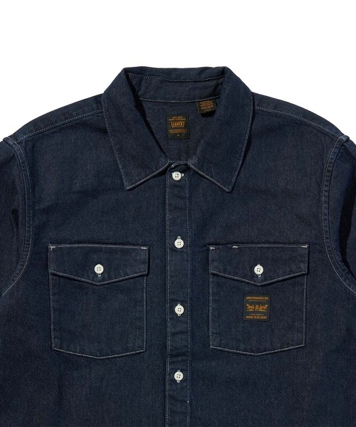 Levi's(リーバイス)の「Levi's/リーバイス WORKWEAR ワーカーシャツ(シャツ/ブラウス・メンズ・ダークインディゴブルー・S/M/L)」の6枚目の写真