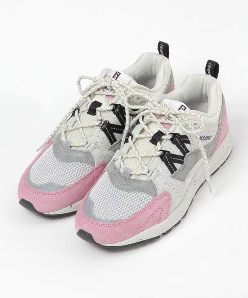 studio CLIP(スタディオクリップ)の「【KARHU】フュージョン2.0(スニーカー・レディース・ベージュ/ピンク・LARGE)」の4枚目の写真
