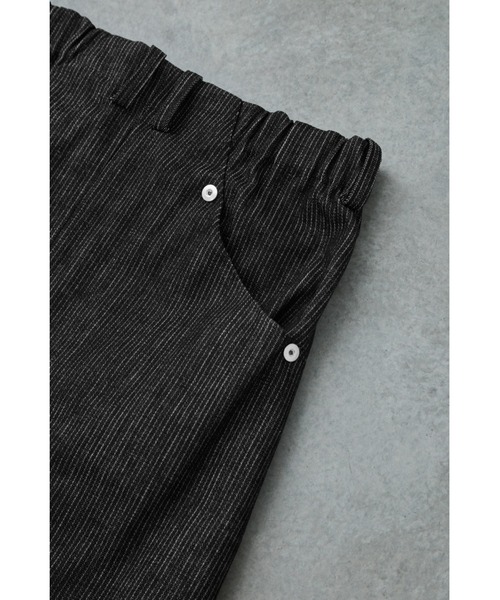 CONZ(コンズ)の「curve leg trousers pique denim(デニムパンツ・メンズ・ストライプ・2/1/4/3)」の16枚目の写真
