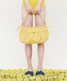 CCORIE（コーリーエ）の「カーゴツーポケットショルダーバッグイエロー（ショルダーバッグ）」