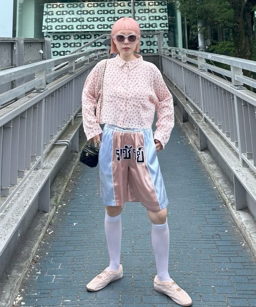 Alley Tokyo（アリートーキョー）の「ガーゼ花柄シャツ（シャツ/ブラウス・レディース・オフホワイト/ピンク・FREE）」の19枚目の写真