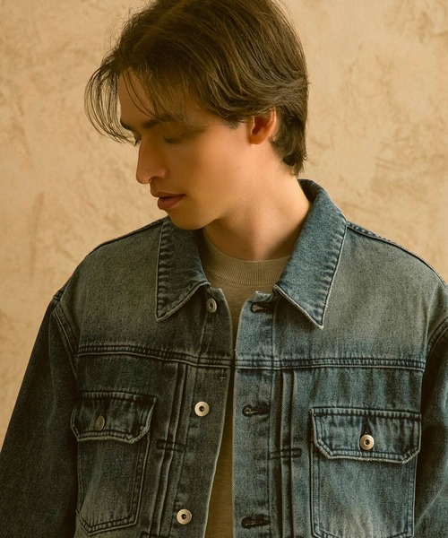 CIRCLEE(サークリー)の「CIRCLEE(サークリー)デニムジャケット(デニムジャケット・メンズ・インディゴブルー・XL/L/M)」の11枚目の写真