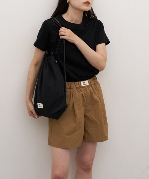 CIAOPANIC TYPY(チャオパニックティピー)の「■ナップサック付きTEE&ナイロンショーツセット(その他パンツ・レディース・サックスブルー/ベージュ・ONE SIZE)」の20枚目の写真