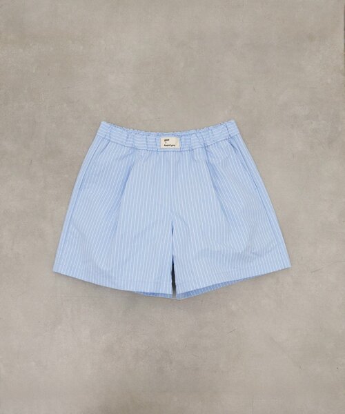CIAOPANIC TYPY(チャオパニックティピー)の「■ナップサック付きTEE&ナイロンショーツセット(その他パンツ・レディース・サックスブルー/ベージュ・ONE SIZE)」の3枚目の写真