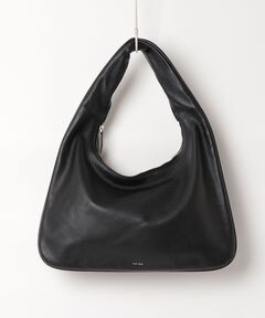 セール】《牛革》サイドタッセル巾着バッグ Lサイズ（トートバッグ