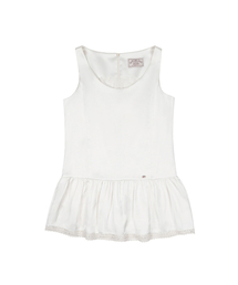 lotsyou_Irene Satin Dress Ivory
