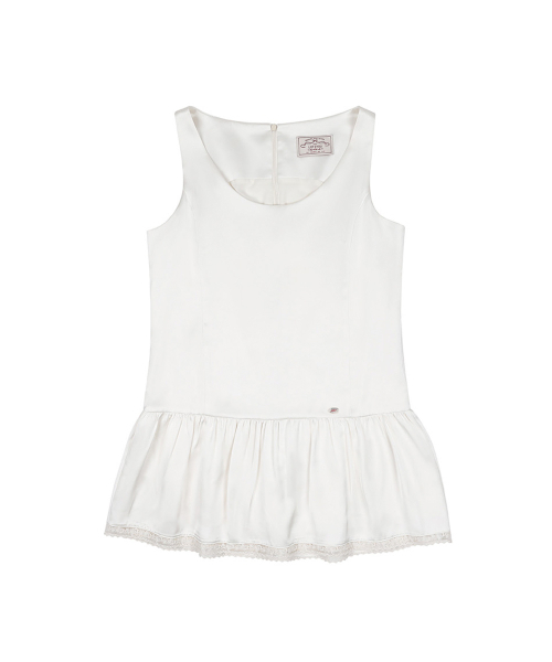 LOTSYOU(ロッツユー)の「lotsyou_Irene Satin Dress Ivory(ワンピース・レディース・その他・OS)」の1枚目の写真