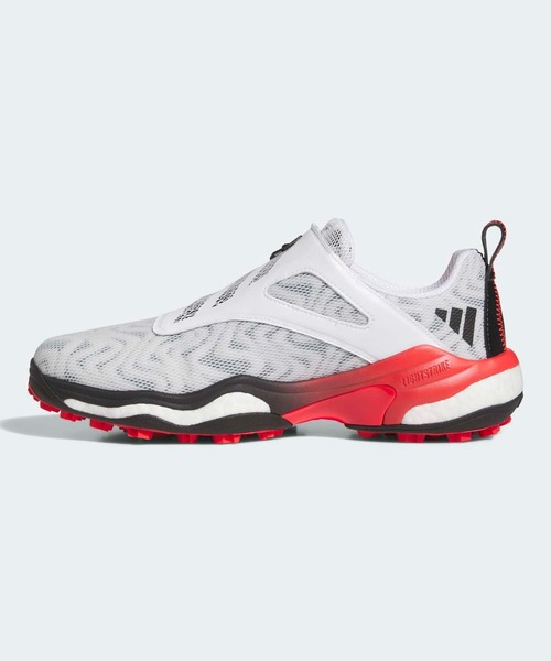 adidas(アディダス)の「コードカオス 25 ボア【adidas Golf/アディダスゴルフ】(スニーカー・メンズ・ホワイト×レッド・24.5cm/25.0cm/25.5cm/26.0cm/27.0cm/27.5cm/28.0cm/29.0cm/26.5cm)」の6枚目の写真