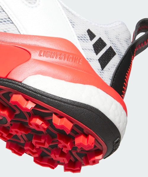 adidas(アディダス)の「コードカオス 25 ボア【adidas Golf/アディダスゴルフ】(スニーカー・メンズ・ホワイト×レッド・24.5cm/25.0cm/25.5cm/26.0cm/27.0cm/27.5cm/28.0cm/29.0cm/26.5cm)」の7枚目の写真