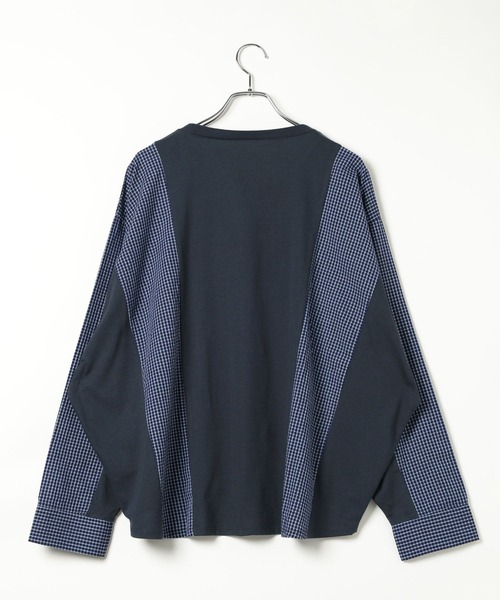 PBLIM(ページボーイリム)の「《UNISEX》リメイクフウルーズロンT(Tシャツ/カットソー・レディース・グレー系/ネイビー系・FREE)」の22枚目の写真