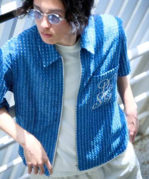 PARIS SAINT-GERMAIN(パリサンジェルマン)の「追加【Paris Saint-Germain / パリ・サン=ジェルマン】JP Denim Zip Shirts(シャツ/ブラウス・メンズ・ブルー系その他・X-LARGE/LARGE/MEDIUM)」の20枚目の写真