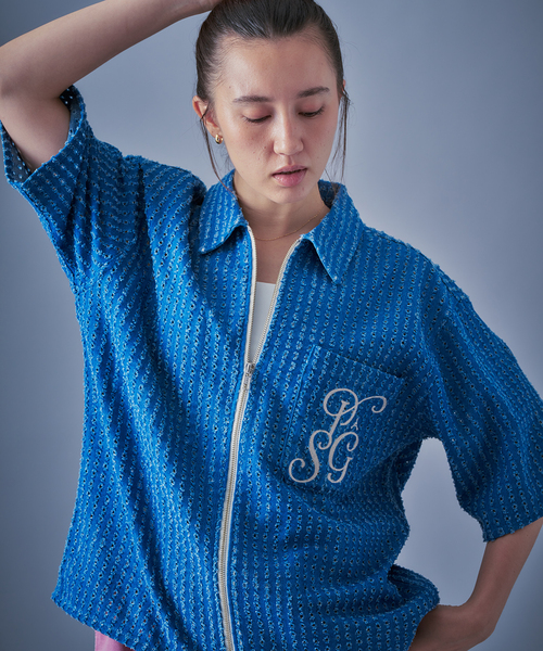 追加【Paris Saint-Germain / パリ・サン＝ジェルマン】JP Denim Zip Shirts