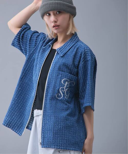 PARIS SAINT-GERMAIN(パリサンジェルマン)の「追加【Paris Saint-Germain / パリ・サン=ジェルマン】JP Denim Zip Shirts(シャツ/ブラウス・メンズ・ブルー系その他・X-LARGE/LARGE/MEDIUM)」の3枚目の写真